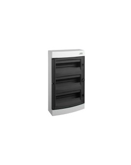 Rozdzielnica modułowa 3x12 natynkowa IP40 drzwi przeźroczyste PNS