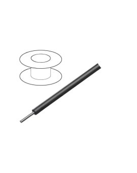 1808-BK005 Przewód HookUp Wire d: 24AWG drut Cu ETFE czarny 30,5m