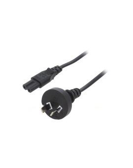 SN34-2/07/3BK Kabel: 2x0,75mm2, AS/NZS 3112 (I) wtyk,IEC C7 żeński, 3m