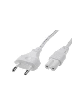 SN14-2/07/1WH Kabel: 2x0, 75mm2, CEE 7/16 (C) wtyk, IEC C7 żeński, 1m