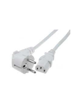 SN311-3/10/5WH Kabel: 3x1mm2, CEE 7/7 (E/F) wtyk kątowy,IEC C13 żeński, 5m