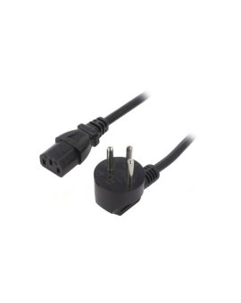 SN32-3/10/5BK Kabel: 3x1mm2, IEC C13 żeński,IS1-16P (H) wtyk kątowy, 5m