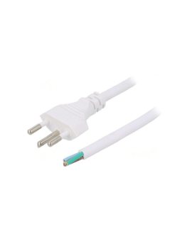 SN29-3/10/5.0WH Kabel: 3x1mm2, przewody, SEV-1011 (J) wtyk, 5m, 10A