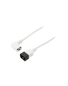 WN116-3/15/1.8WH Kabel: 3x1, 5mm2, IEC C19 żeński kątowy, IEC C20 męski, 1, 8m