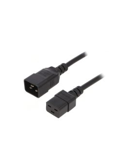 WN113-3/15/1.8B Kabel: 3x1,5mm2, IEC C19 żeński,IEC C20 męski, 1,8m