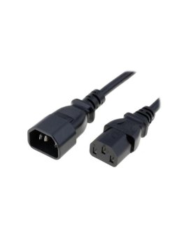 WN111-3/10/3B Kabel: 3x1mm2, IEC C13 żeński,IEC C14 męski, 3m, 10A
