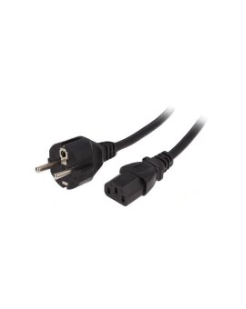 SN310-3/10/1.5BK Kabel: 3x1mm2, CEE 7/7 (E/F) wtyk, IEC C13 żeński, 1, 5m, 16A
