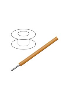 3050/1-OR005 Przewód HookUp Wire d: 24AWG drut Cu PVC pomarańczowy 300V