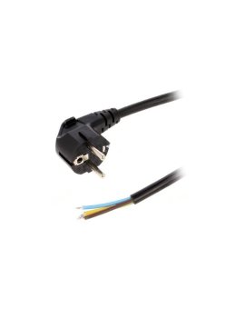 S3-3/15/5BK Kabel: 3x1,5mm2, CEE 7/7 (E/F) wtyk kątowy, 5m