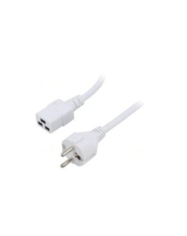 SN25-3/15/5WH Kabel: 3x1, 5mm2, CEE 7/7 (E/F) wtyk, IEC C19 żeński, 5m, 16A