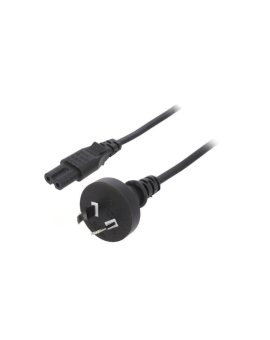 SN34-2/07/5BK Kabel: 2x0, 75mm2, AS/NZS 3112 (I) wtyk, IEC C7 żeński, 5m