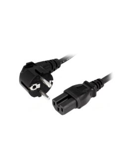 SN313-3/10/1.8B Kabel: 3x1mm2, CEE 7/7 (E/F) wtyk kątowy, IEC C15 żeński, guma