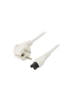 SN314-3/07/1.5WH Kabel: 3x0, 75mm2, CEE 7/7 (E/F) wtyk kątowy, IEC C5 żeński
