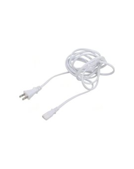 SN47-2/07/3WH Kabel: 2x0,75mm2, IEC C7 żeński,JIS 8303 wtyk, 3m, 7A