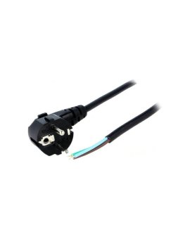 S3-3/10/5BK Kabel: 3x1mm2, CEE 7/7 (E/F) wtyk kątowy, 5m, 10A