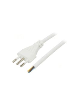 S26-3/10/1WH Kabel: 3x1mm2, CEI 23-50 (L) wtyk, 1m, 10A