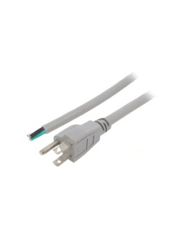 S21-3/16/1.8GY Kabel: 3x16AWG, NEMA 5-15 (B) wtyk, 1,8m, 13A