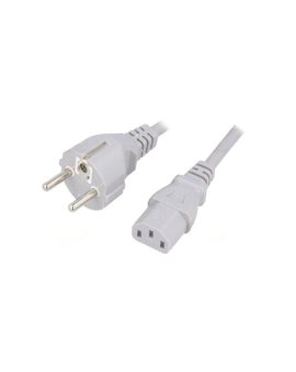 SN310-3/07/1.5GY Kabel: 3x0, 75mm2, CEE 7/7 (E/F) wtyk, IEC C13 żeński, 1, 5m