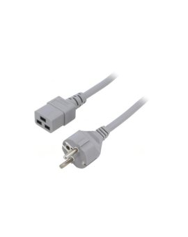 SN25-3/15/5GY Kabel: 3x1,5mm2, CEE 7/7 (E/F) wtyk,IEC C19 żeński, 5m, 16A