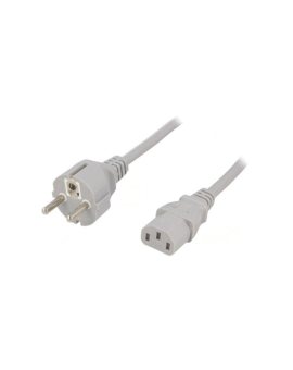 SN310-3/10/3GY Kabel: 3x1mm2, CEE 7/7 (E/F) wtyk, IEC C13 żeński, 3m