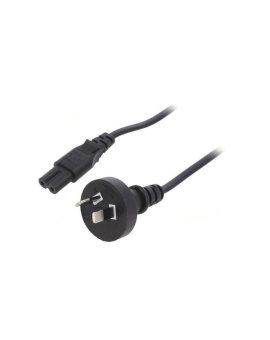 SN34-2/07/1.8BK Kabel: 2x0, 75mm2, AS/NZS 3112 (I) wtyk, IEC C7 żeński, 1, 8m