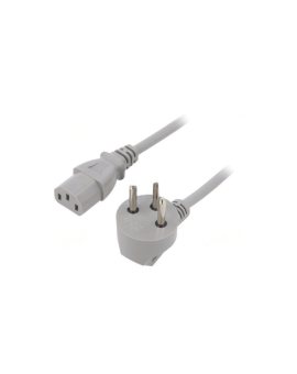 SN32-3/10/5GY Kabel: 3x1mm2, IEC C13 żeński,IS1-16P (H) wtyk kątowy, 5m