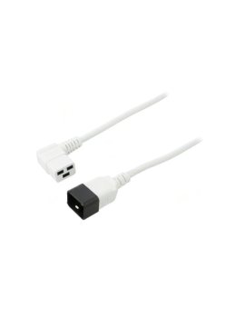 WN116-3/15/3WH Kabel: 3x1,5mm2, IEC C19 żeński kątowy,IEC C20 męski, 3m