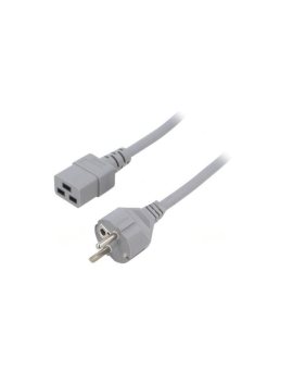 SN25-3/10/2GY Kabel: 3x1mm2, CEE 7/7 (E/F) wtyk, IEC C19 żeński, 2m