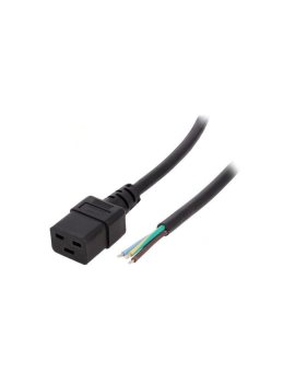 SN26-3/15/5BK Kabel: 3x1,5mm2, IEC C19 żeński, Dł: 5m, 16A