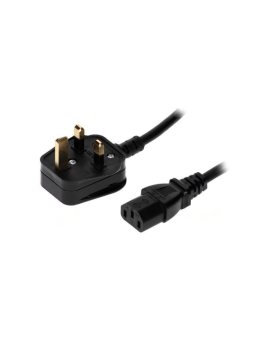 SN23-3/10/3BK Kabel: 3x1mm2, BS 1363 (G) wtyk,IEC C13 żeński, 3m
