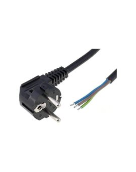 S3-3/15/4BK Kabel: 3x1, 5mm2, CEE 7/7 (E/F) wtyk kątowy, 4m