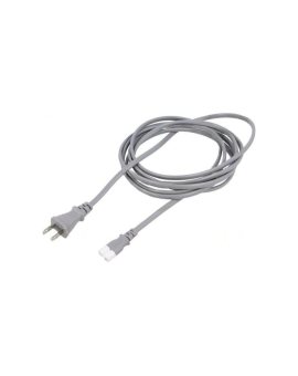 SN47-2/07/3GY Kabel: 2x0,75mm2, IEC C7 żeński,JIS 8303 wtyk, 3m, 7A