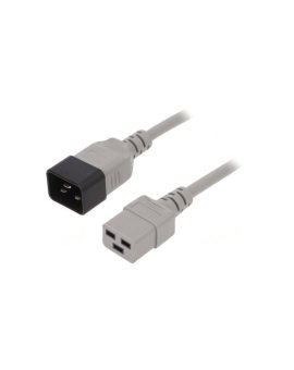 WN113-3/15/1.8G Kabel: 3x1,5mm2, IEC C19 żeński,IEC C20 męski, 1,8m