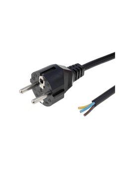 S2-3/15/1.8BK Kabel: 3x1, 5mm2, CEE 7/7 (E/F) wtyk, 1, 8m
