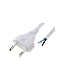 S1-2/05/1.8WH Kabel: 2x0,5mm2, CEE 7/16 (C) wtyk, 1,8m