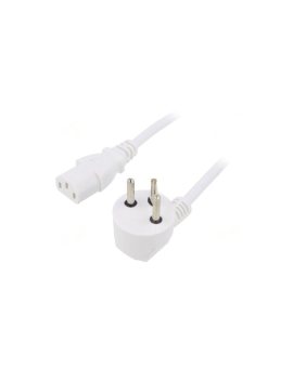 SN32-3/10/1.8WH Kabel: 3x1mm2, IEC C13 żeński,IS1-16P (H) wtyk kątowy, 1,8m