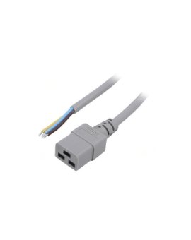 SN26-3/15/1.8GY Kabel: 3x1,5mm2, IEC C19 żeński, Dł: 1,8m, 16A