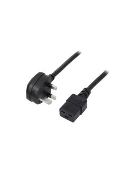 SN317-3/15/1.5BK Kabel: 3x1,5mm2, BS 1363 (G) wtyk,IEC C19 żeński, 1,5m, 13A