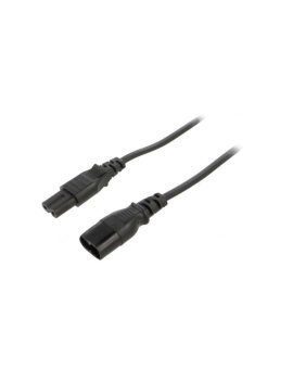 SN46-2/07/1.8BK Kabel: 2x0, 75mm2, IEC C7 żeński, IEC C8 męski, 1, 8m