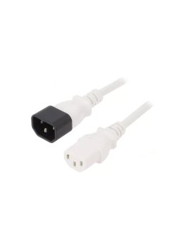 WN111-3/07/0.5W Kabel: 3x0,75mm2, IEC C13 żeński,IEC C14 męski, 0,5m