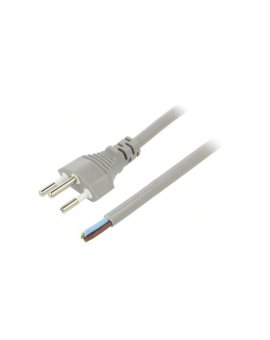 SN29-3/10/3.0GY Kabel: 3x1mm2, przewody,SEV-1011 (J) wtyk, 3m, 10A