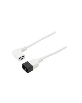 WN116-3/15/5WH Kabel: 3x1,5mm2, IEC C19 żeński kątowy,IEC C20 męski, 5m