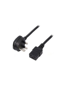 SN317-3/15/1.8BK Kabel: 3x1,5mm2, BS 1363 (G) wtyk,IEC C19 żeński, 1,8m, 13A