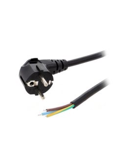 S3-3/15/3BK Kabel: 3x1,5mm2, CEE 7/7 (E/F) wtyk kątowy, 3m