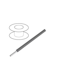3055/1-SL005 Przewód HookUp Wire d: 18AWG drut Cu PVC ciemnoszary 300V 30,5m