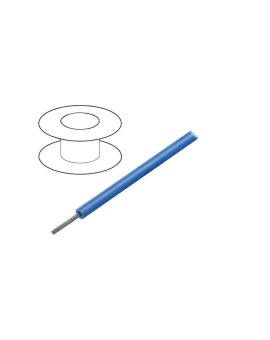 422807-BL005 Przewód HookUp Wire linka Cu d: 28AWG PVC niebieski 300V 30,5m