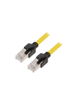 XS6W-6LSZH8SS-2MY Patch cord RJ45 wtyk,z obu stron żółty