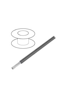 3075-SL005 Przewód HookUp Wire linka Cu d: 18AWG PVC ciemnoszary 600V 30,5m
