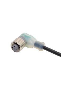 XS2FM12PVC4A5MPLED Kabel: do czujników/automatyki M12 kątowe 5m