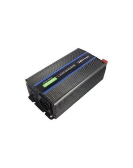 QOLTEC-51926 Przetwornica: DC/AC, 1kW, 230VAC, 12VDC, 135x270x73mm
